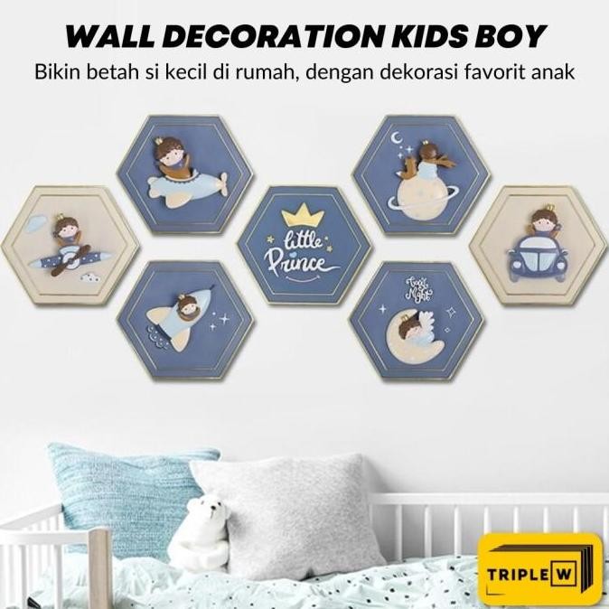 Triple W Pajangan Hiasan Kamar Anak Wall Decoration Hanging Kids Boy