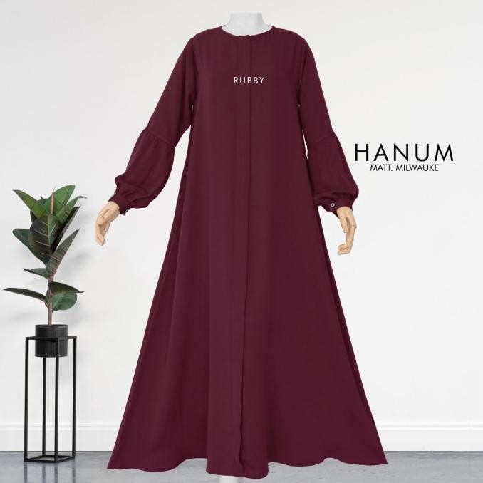 Best Item, Hanum Abaya Alhauraa Premium Gamis Syar'I Muslimah Dengan 8 Pilihan Warna