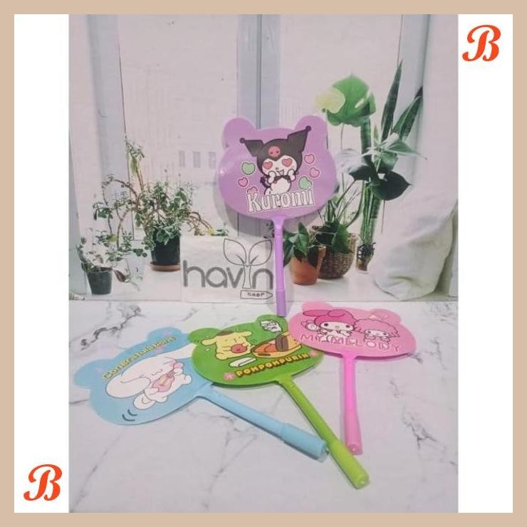 

| KK | (1PEN) PEN GEL KIPAS BALLPEN SANRIO KUROMI CINNAMOROLL POMPURIN