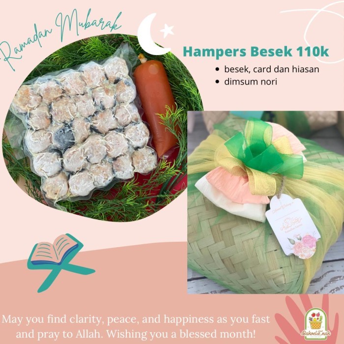 

New! [SIAP KIRIM] PARCEL IDUL FITRI PREMIUM HAMPERS LEBARAN KADO ULTAH - DIMSUM NORI Idul Fitri