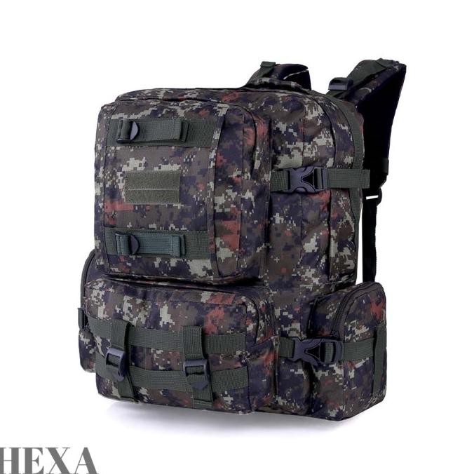 Tas Ransel Punggung Besar Pria Army Tactical Loreng Tentara Original