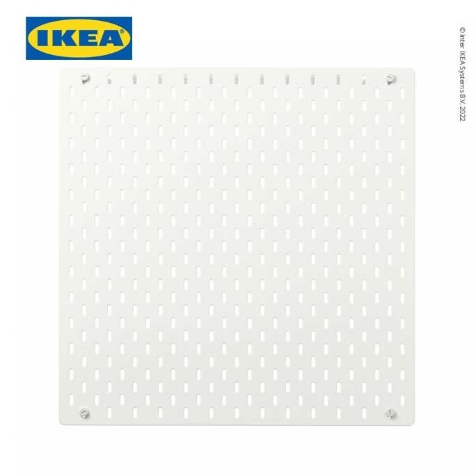 

IKEA SKDIS Papan Berlubang Pegboard Putih 56x56 cm [terbaik]
