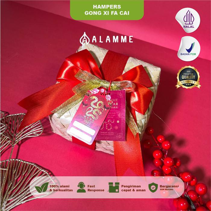 

Ready Hampers Gong Xi Fa Cai Alamme (Sehat Dan Berkah Di Tahun Baru Imlek) Ready