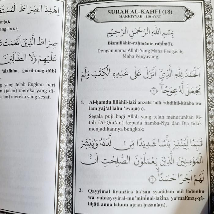 

Buku Saku - Kumpulan 7 Surat - Surat Pilihan Beserta Asmaul Husna Al-Mubarok Quran