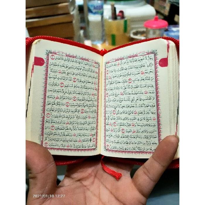 

Al Qur'An Saku Khat Utsmani 15 Baris Ayat Pojok Al Qur'An Mini Al Qur'An Kecil Quran