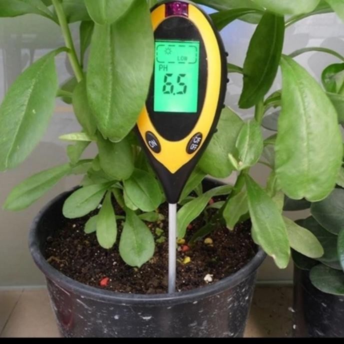 ALAT PENGUKUR PH TANAH Digital + Battery [terbaik]