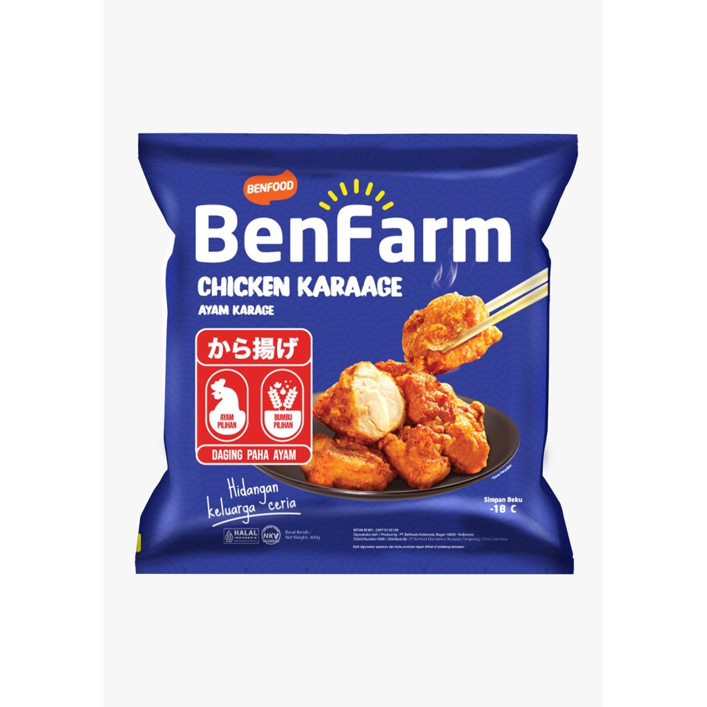 

Benfarm Chicken Karaage 400 gram