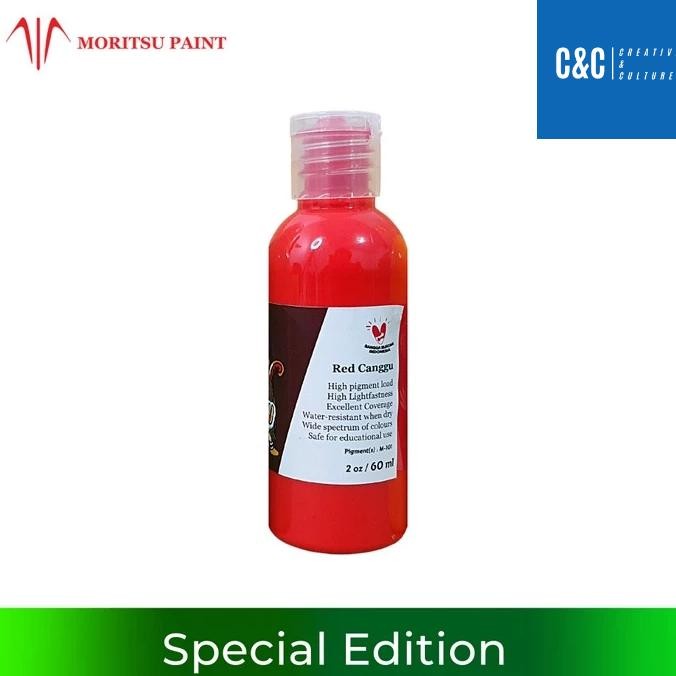 

Gr-8 Cat Akrilik Set Moritsu Acrylic Paint Bali Series 60 Ml - 6 Colours