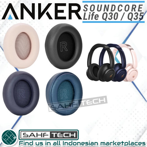 Earpad Anker Soundcore Life Q30 Q35 Q35BT Earcup Pad Cup Busa Cushion