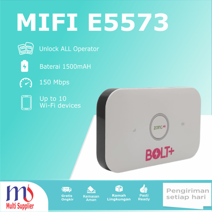 Mobile Wifi Mifi Bolt+ E5573C 4G 150 Mbps E5573 Unlock ALL Operator