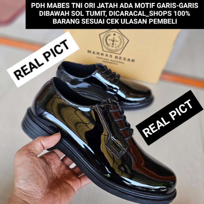 SEPATU PDH MABES TNI ASLI
