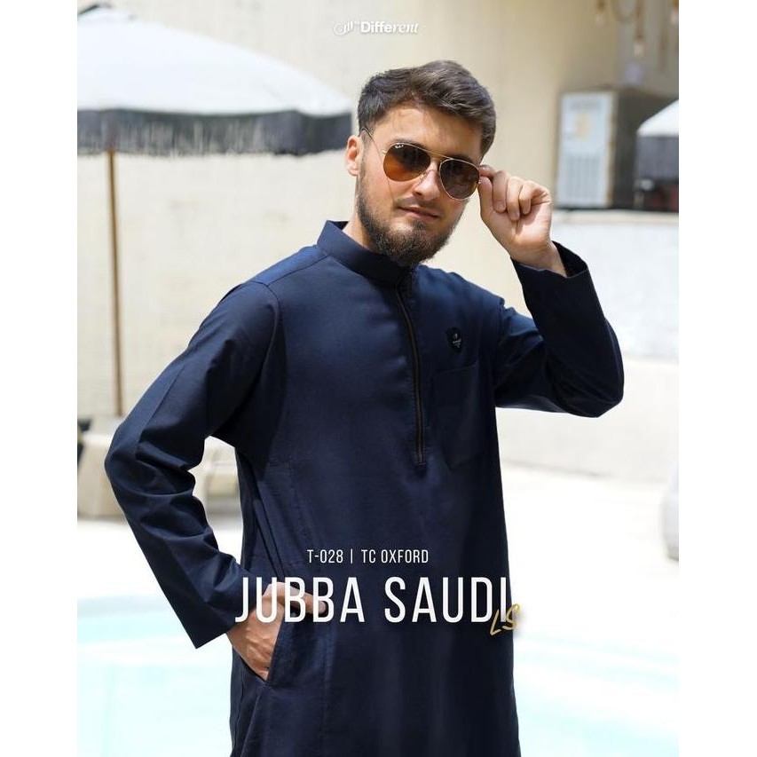 New Trend, Samase Jubba Saudi T028 Jubah Pria Dewasa Lengan Panjang