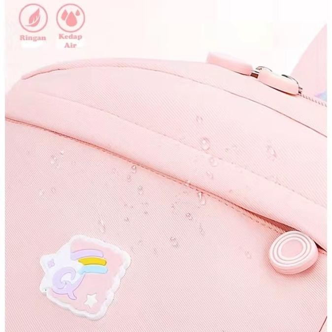 Tas M007 Ransel Tas Anak Sekolah Perempuan Backpack Impor Tas Sekolah