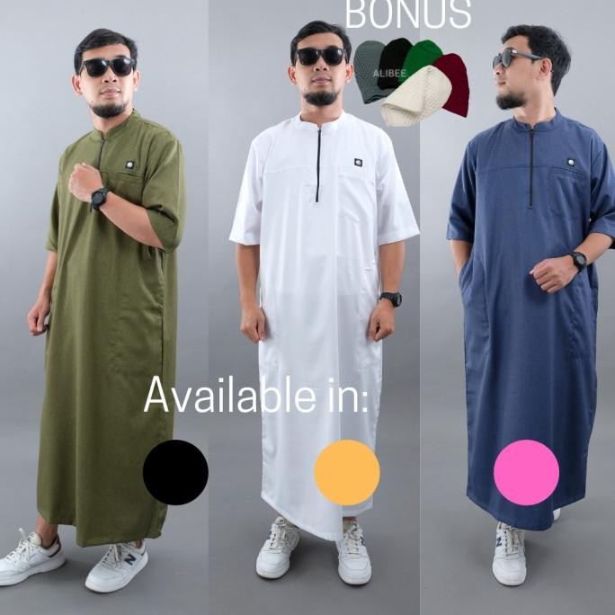 Best Promo, Jubah Madani|Jubah Katun Madinah|Jubah Pria|Jubah Rosal|Gamis Pria