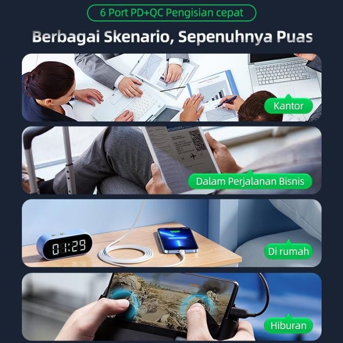 YLV Cerdas Kepala Charger 120W GaN pro Fast Charger Terlaris