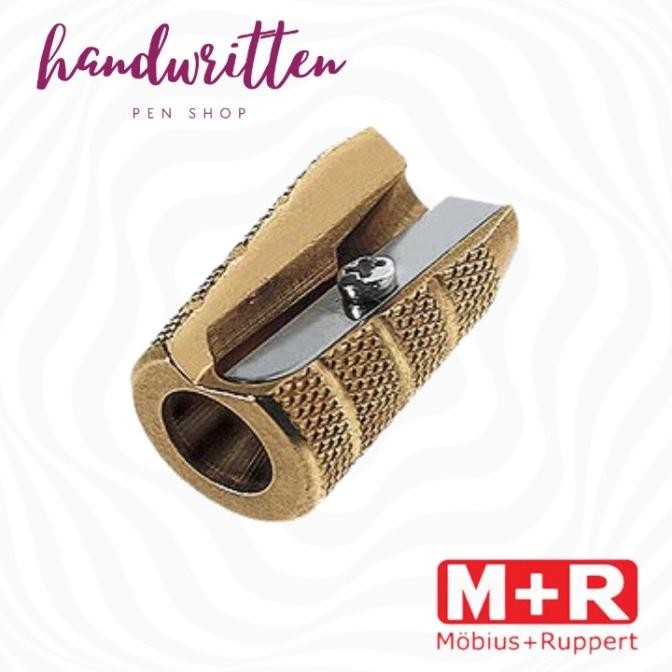 

M+R BRASS ARTISTS PENCIL SHARPENER BULLET / RAUTAN PENSIL