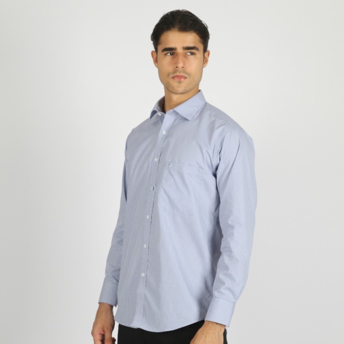 Kemeja Guy Laroche Lengan Panjang Parker Blueish