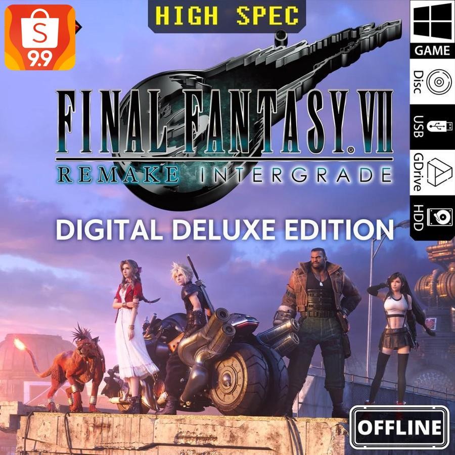 final fantasy vii remake intergrade deluxe edition/final fantasy 7 remake intergrade pc full version