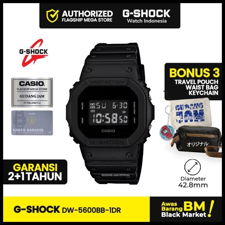 Terlaris G-Shock Gshock Dw-5600Bb-1Dr Dw-5600Bb Dw-5600 Dw5600Bb Dw 5600Bb Good Quality