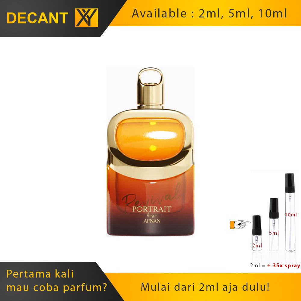 Decant Parfum Afnan Portrait - Revival Unisex 2ml 5ml 10ml