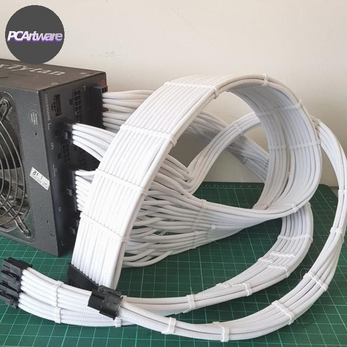 Custom sleeve Modular PSU Cable