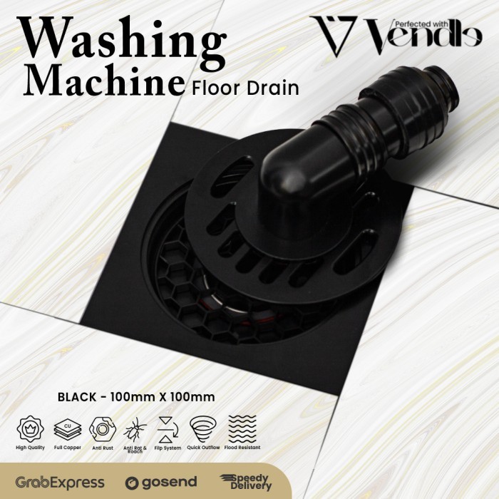 Floor Drain Saluran Air WC - Sambungan Pipa Mesin Cuci Saringan Got
