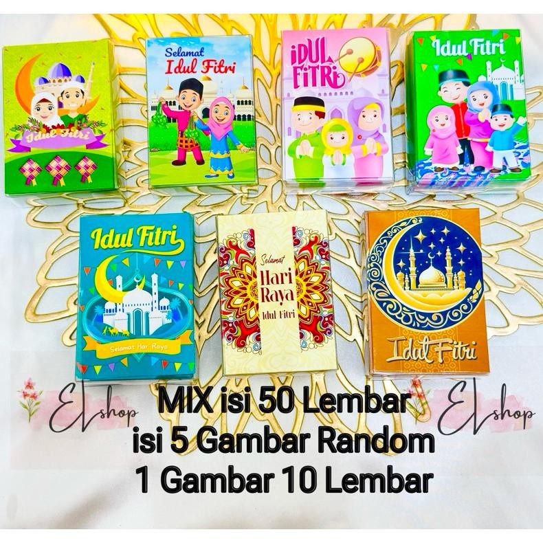 

BISA COD AMPLOP LEBARAN 2025 MIX ISI 50 LEMBAR AMPLOP ISLAMI IDUL FITRI HARI RAYA gd-8