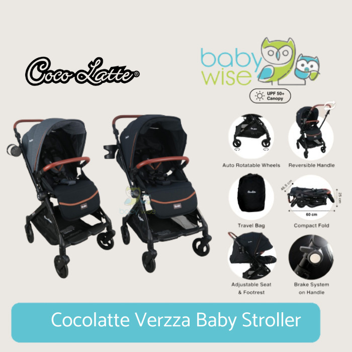 New Cocolatte Verzza Baby Stroller