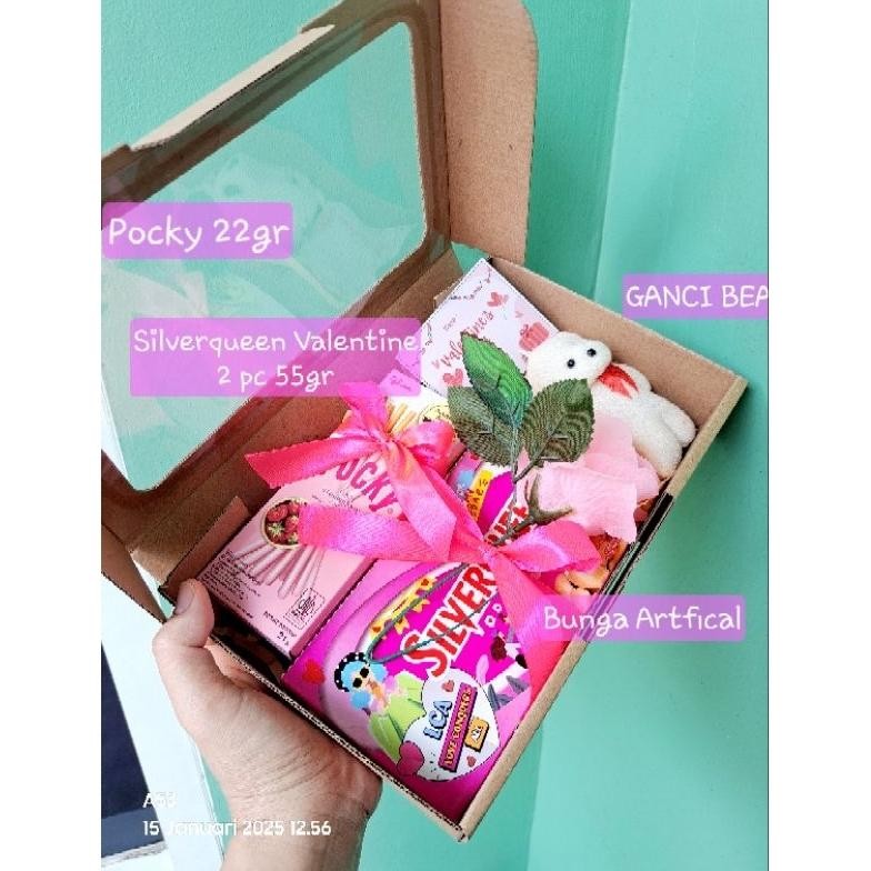 

VIRAL READY STOK - HAMPERS COKELAT / HAMPERS VALENTINE / KADO COKELAT MURAH MERIAH / KADO CEWEK MURAH su-146