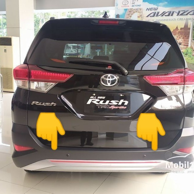 Bemper Bumper Belakang All New Rush/Terios 2018/2021 Original