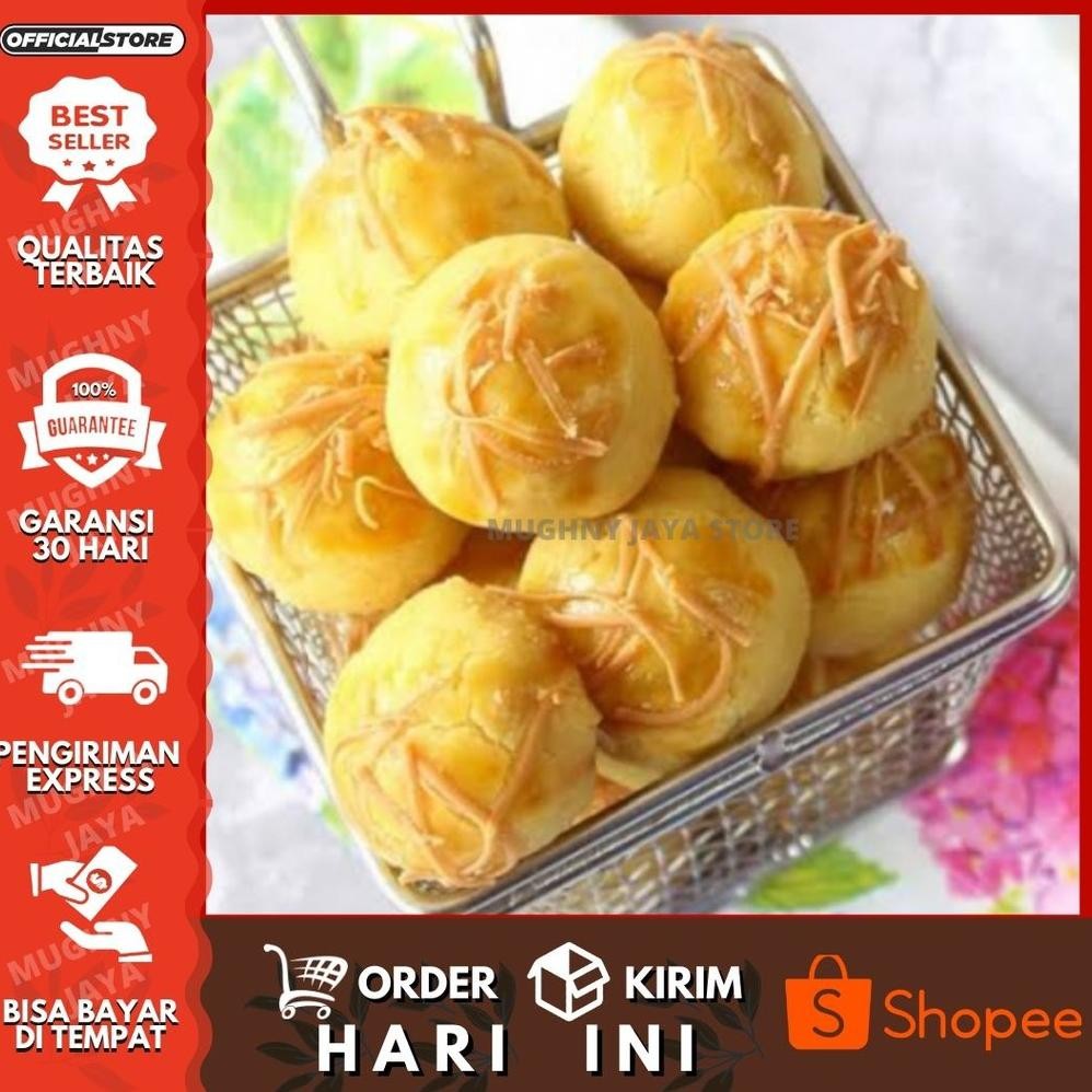 

TERLARIS Kue Kering nastar nanas wisman Isi 250 gram (1/4 Kg ) toping keju homemade termurah / kue lebaran yl-24
