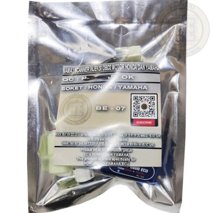 SCANNER OBD 2 Untuk ECU MOTOR INJEKSI HONDA dan YAMAHA [terbaik]