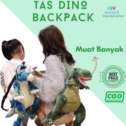 Tas Ransel Tas Ransel Dinosaurus Backpack Full Body Tas Boneka Dino Anak Big