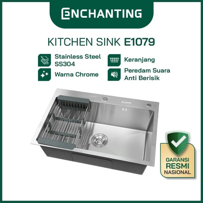 bak cuci piring stainless Europe Enchanting E1079