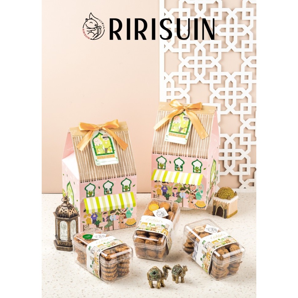 

New! Hampers Parsel Lebaran Kue Kering Premium Idul Fitri Parcel Ramadhan - 2 Set Cookies Idul Fitri