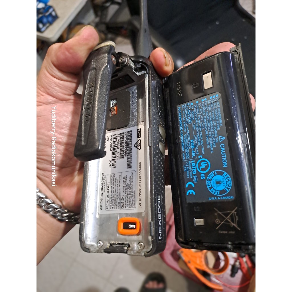HT KENWOOD NX340 UHF DIGITAL KENWOOD NX 340 DIGITAL DMR BTANGAN