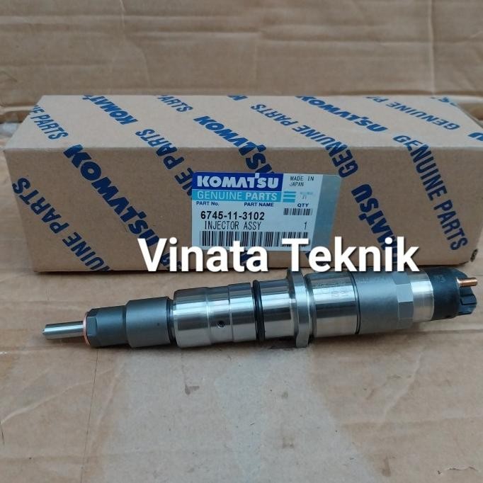 Fuel Injector Komatsu Pc300-8 0445120236  6745-11-3102 / 6745-12-3100 Good