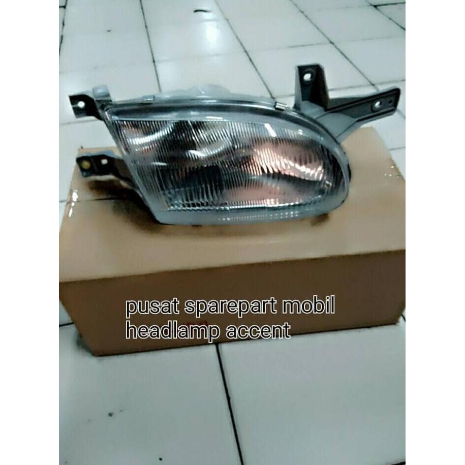 LAMPU DEPAN HYUNDAI ACCENT HEADLAMP HYUNDAI ACCENT LAMLU BESAR ACCENT TERLENGKAPP