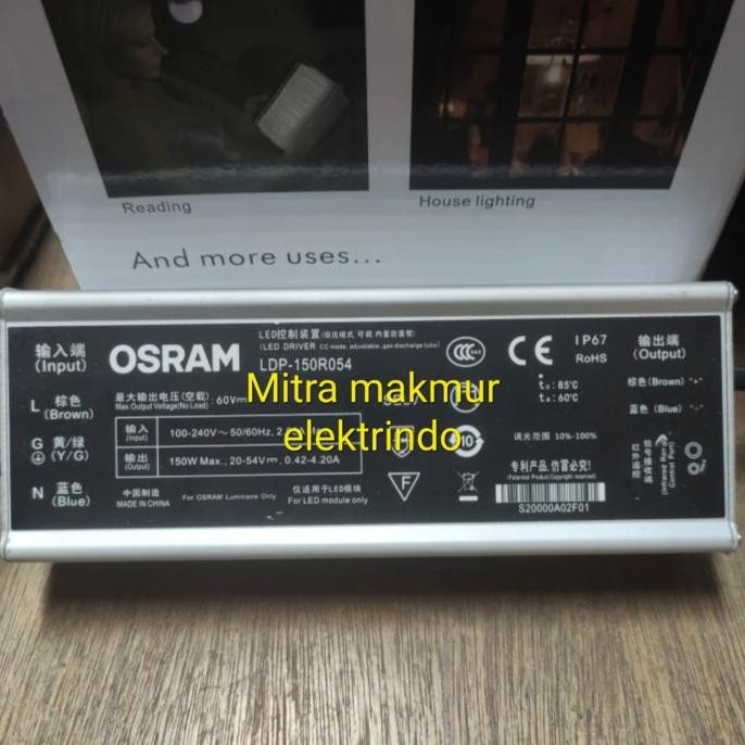 New Led Driver Osram 150W / Ballast Pju 150W Osram / Driver Pju Osram 150W
