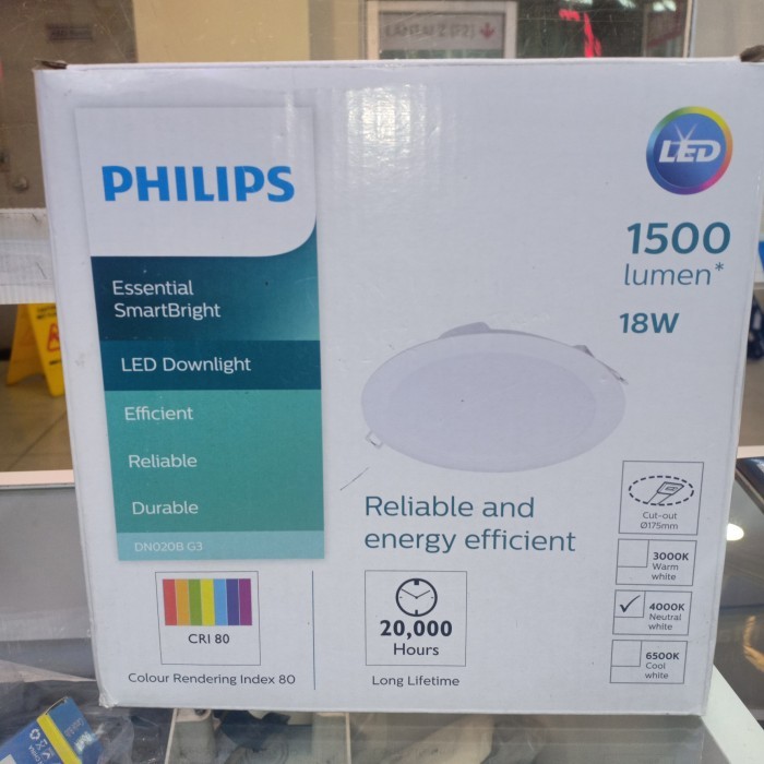 Lampu Downlight Led Dn020B 18W Philips