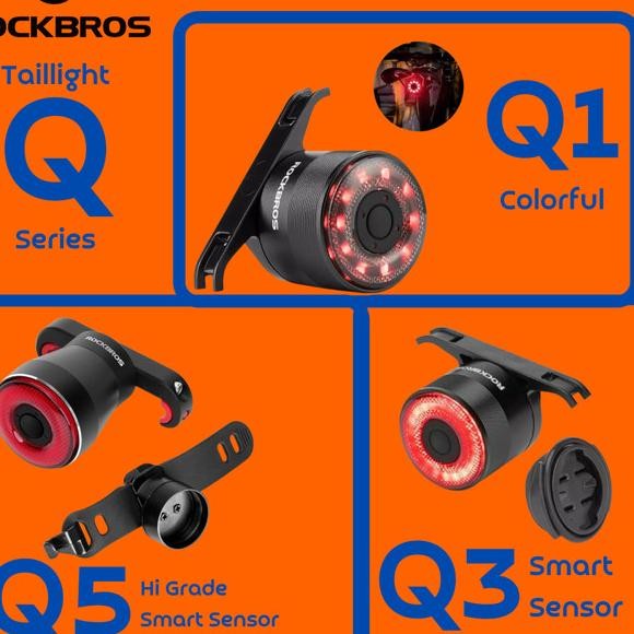 Robro Q Erie Lampu Epeda Lipat Mtb Roadbietaillht Q1 Q3 Q5