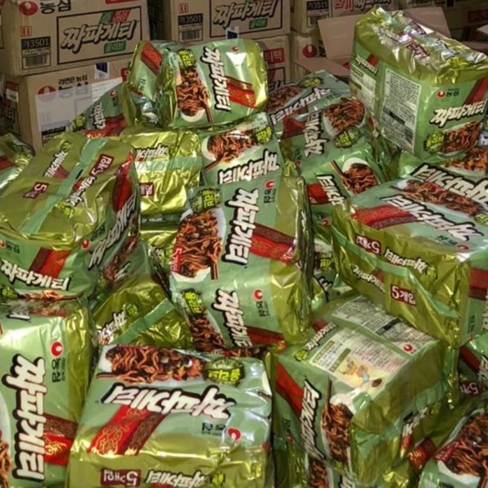 

PROMO MIE / PASTA / NONGSHIM CHAPAGETTI ORIGINAL KOREAN (PARASITE MOVIE) NON COD