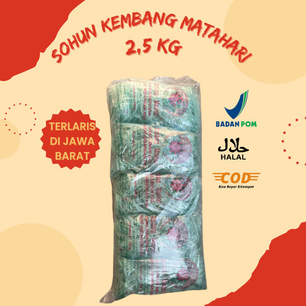 

PROMO MIE / PASTA / Sohun 2,5KG Sohun Kembang Matahari 2,5KG NON COD