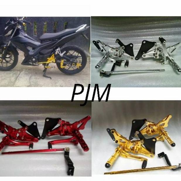 Underbone Footstep Underbone Sonic,Supra 150 Gtr Model M-Sato + Breket