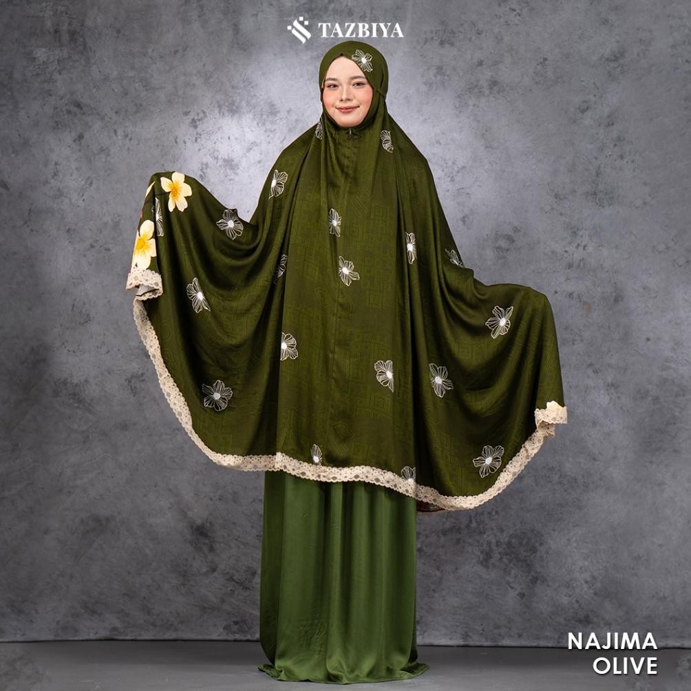 MUKENA LAKEYA  X ANEESKA NAJIMA SERIES ALLSIZE BERKUALITAS