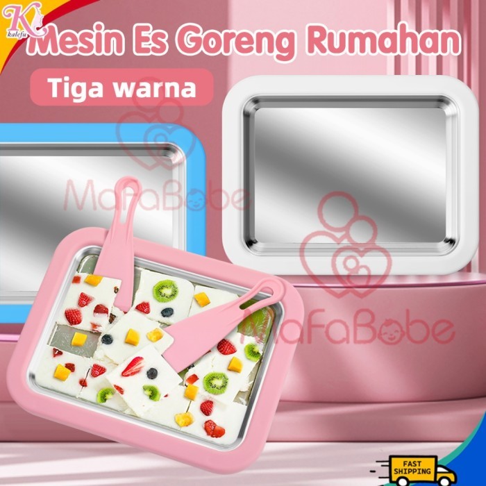 TERLARIS MAFABABE DIY MESIN ES KRIM BAKI ES GORENG ES KRIM BUATAN SENDIRI MESIN GORENG MESIN ES KRIM