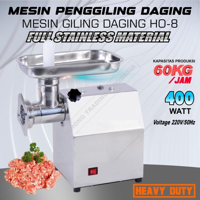 Gilingan Daging Listrik Mini HO-8 / Meat Grinder Electrik Mini