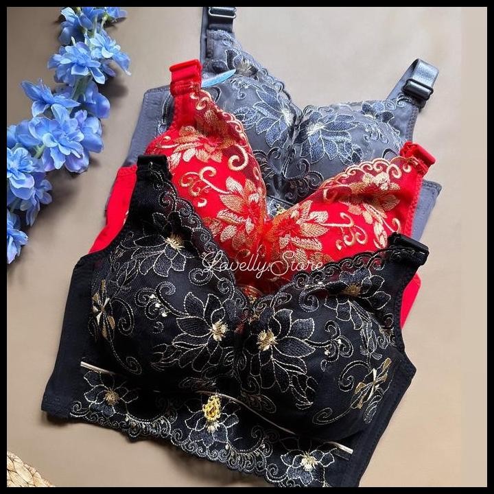 Terlaris Syakira Bra||Busa Tebal Lembut||Kait 4||Kawat Good Quality