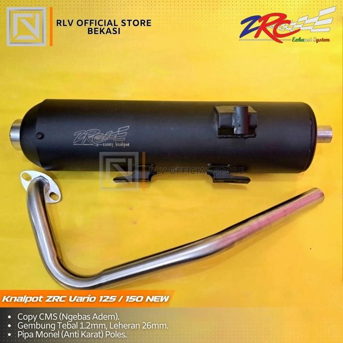 Knalpot Vario 125 dan 150 new copy cms ZRC