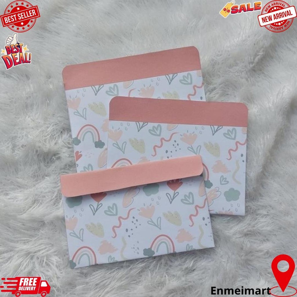 

Nanaart | Amplop Lucu (Harga Perpack, Isi 10Pcs) Untuk Undangan/Ultah/Santunan/Thr Dll D Promo 3.3